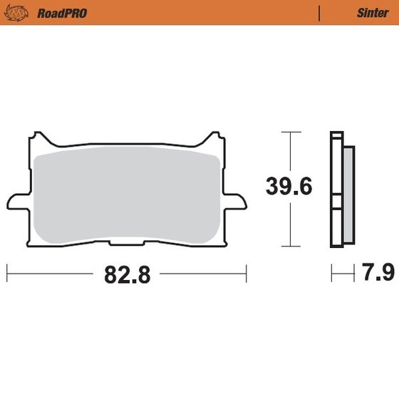 CBR 1000 RR SP (2014 - 2019) sintered front brake pad | MOTO-MASTER