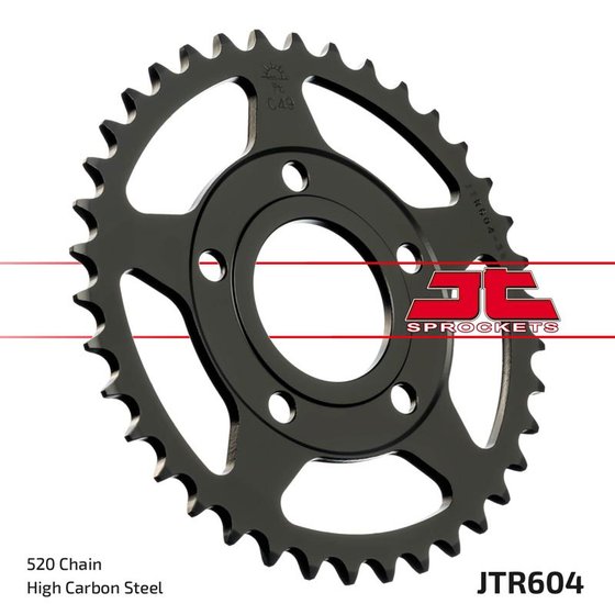 NSR 125 R (1989 - 2002) rear sprocket 38 tooth pitch 520 jtr60438 | JT Sprockets