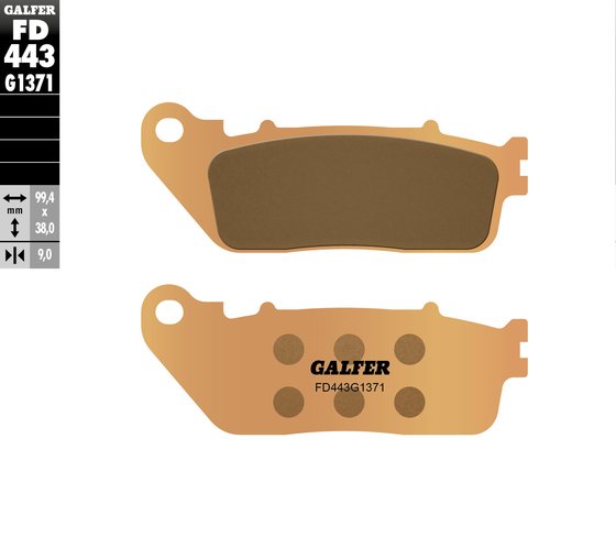 VFR 800 F (2014 - 2020) street sinter brake pads for honda rr | GALFER