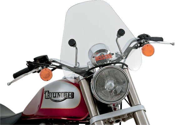 VTX 1800 N (2004 - 2008) sport windshield s-06 spitfire clear - 15" | SLIPSTREAMER