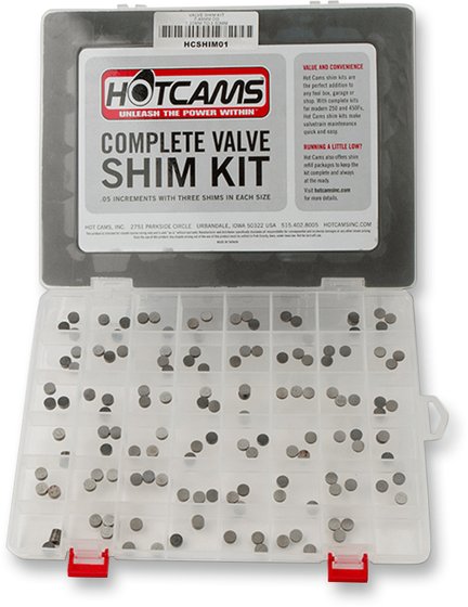 CRF 150 RB (2007 - 2018) valve shims set | Hot Cams