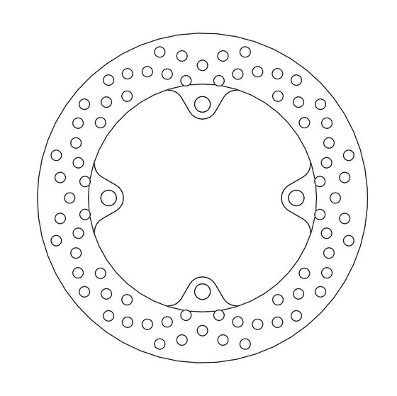 CBR 1000 RR (2004 - 2019) moto-master halo brakedisc rear honda: cbr1000rr fireblade abs | MOTO-MASTER