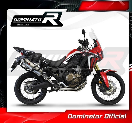 CRF 1000 L AFRICA TWIN (2015 - 2017) full exhaust system silencer p7 | Dominator