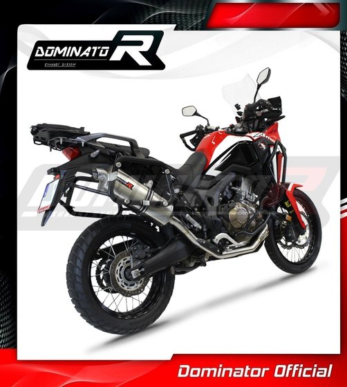 CRF 1000 L AFRICA TWIN (2015 - 2017) full exhaust system silencer p7 | Dominator