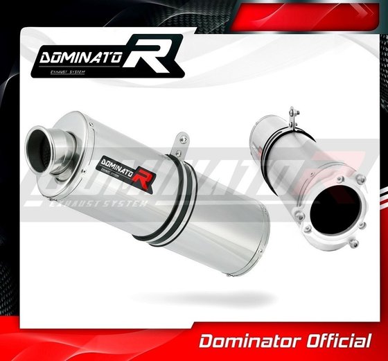 CBR 900 RR FIREBLADE (2000 - 2001) exhaust silencer oval | Dominator