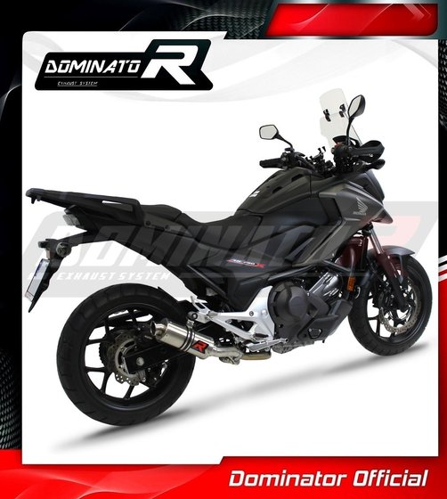 NC 750 S (2012 - 2020) exhaust silencer gp1 | Dominator