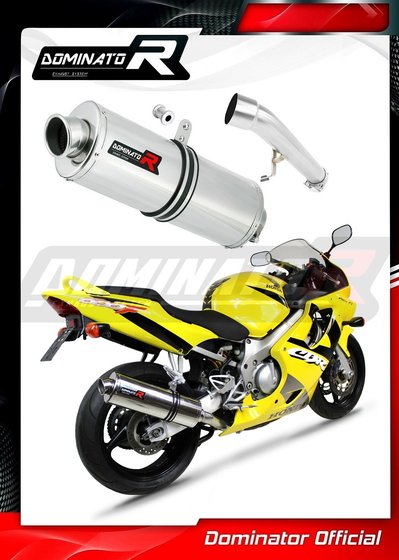 CBR 600 F (1999 - 2000) exhaust silencer oval | Dominator