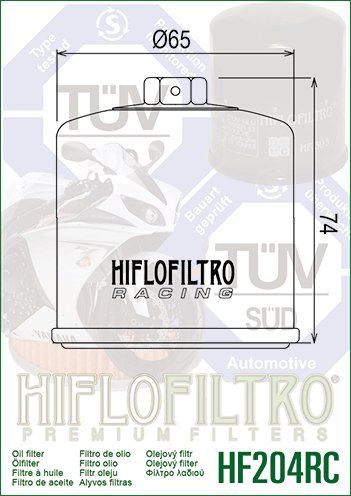 NC 750 S (2014 - 2019) performance oil filter (optional upgrade) | Hiflofiltro