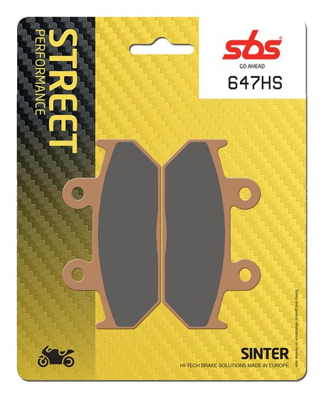 NX 650 DOMINATOR (1988 - 1992) brakepads sintered | SBS