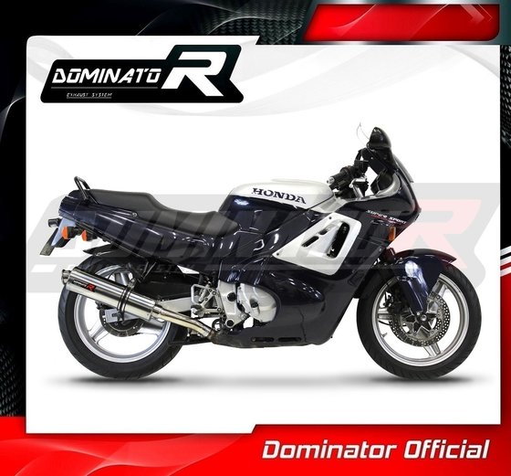 CBR 600 F (1987 - 1990) exhaust silencer st | Dominator