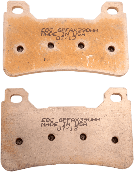 CBR 600 RR (2005 - 2016) gpfax sintered road brake pads | EBC