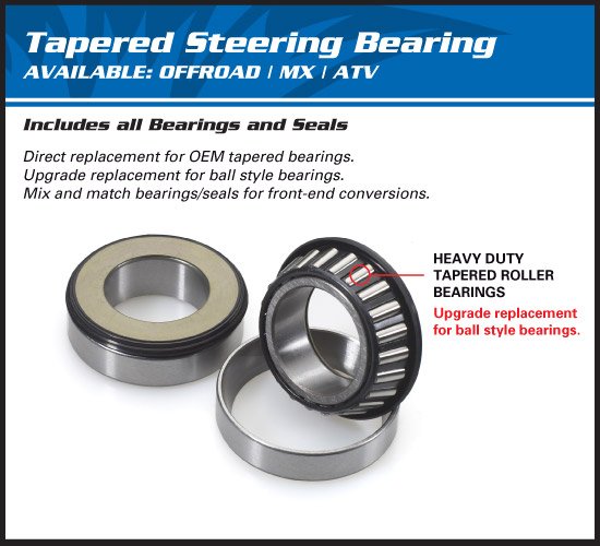 VTX 1800 N (2006 - 2008) steering bearing kit | All Balls