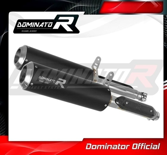 CB 900 F (2002 - 2007) exhaust silencer muffler gp black | Dominator