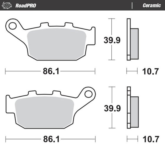 XRV 750 (1990 - 2003) ceramic brake pad | MOTO-MASTER