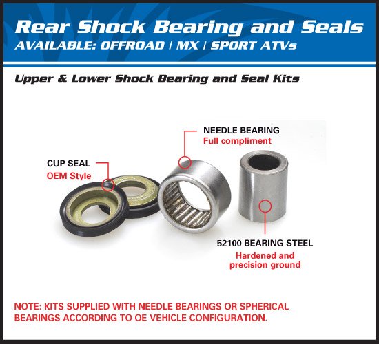 CRF 150 R (2007 - 2022) upper rear shock bearing kit | All Balls