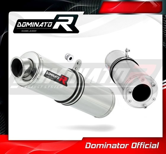 CBR 900 RR FIREBLADE (1996 - 1999) exhaust silencer round | Dominator