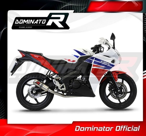 CBR 150 R (2011 - 2016) exhaust full system silencer gp | Dominator