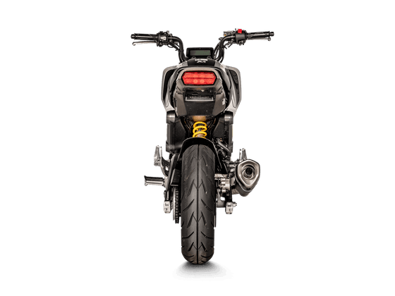 MSX 125 GROM (2014 - 2022) slip-on line titanium muffler | AKRAPOVIC