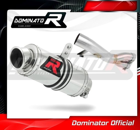 NTV 650 REVERE (1988 - 1997) exhaust silencer gp1 | Dominator