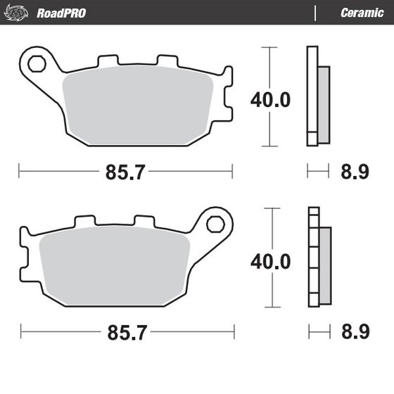 CBR 600 FS (2001 - 2002) ceramic brake pad | MOTO-MASTER