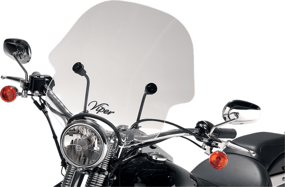 CB 350 (1968 - 1988) sport windshield clear 17.25" | SLIPSTREAMER