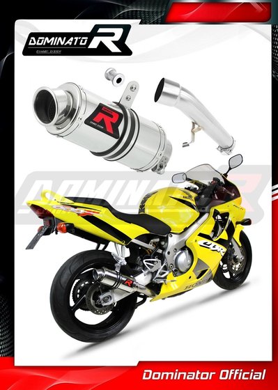 CBR 600 F (1999 - 2000) exhaust silencer gp1 | Dominator