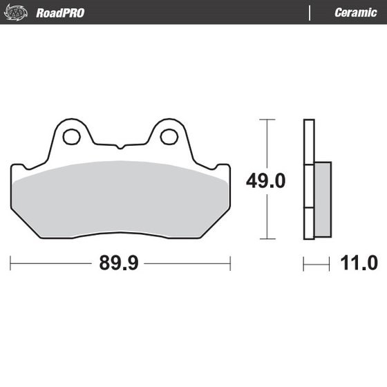 GL 650 SILVER WING (1983 - 1984) ceramic brake pad | MOTO-MASTER