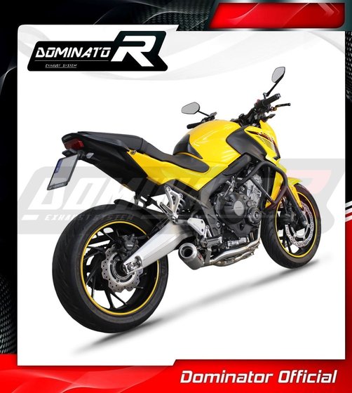 CB 650 F (2014 - 2018) full exhaust system silencer gp | Dominator