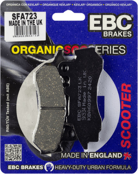 110 X ZOOMER (2019 - 2021) sfa series scooter organic pads | EBC