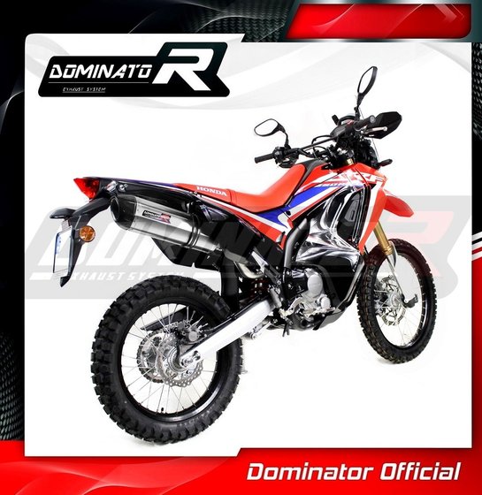 CRF 250 L RALLY (2017 - 2019) exhaust silencer hp1 | Dominator