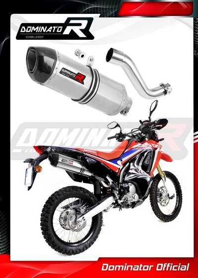 CRF 250 L RALLY (2017 - 2019) exhaust silencer hp1 | Dominator