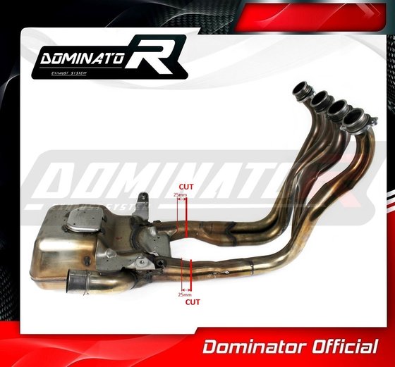 CB 1000 R (2018 - 2020) exhaust cat eliminator decat | Dominator