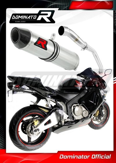 CBR 600 RR (2003 - 2004) exhaust silencer hp2 | Dominator