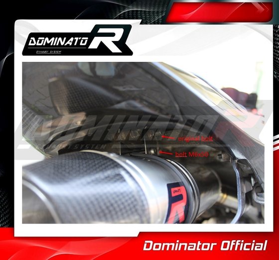 CBR 600 RR (2003 - 2004) exhaust silencer hp2 | Dominator