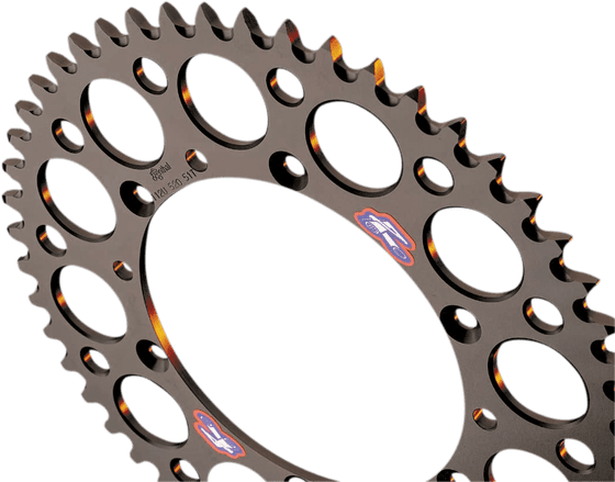 CRF 450 R (2002 - 2022) aluminum rear sprocket - 53 teeth | RENTHAL