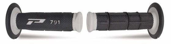 CRF 450 R (2002 - 2022) double density offroad grips - black/grey | PRO GRIP