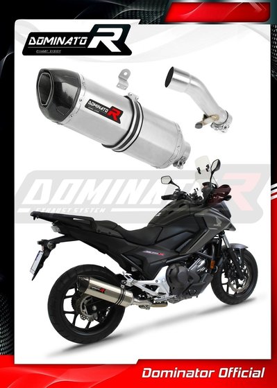 NC 750 X (2012 - 2020) exhaust silencer hp1 | Dominator