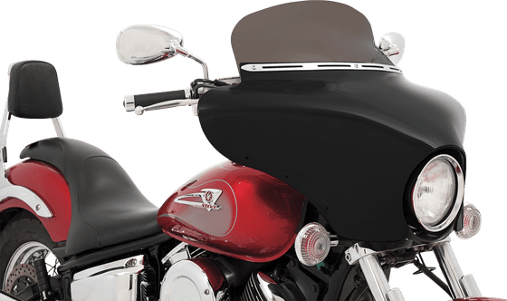 VTX 1800 N (2004 - 2008) slotted fats windshield trim | MEMPHIS SHADES HD