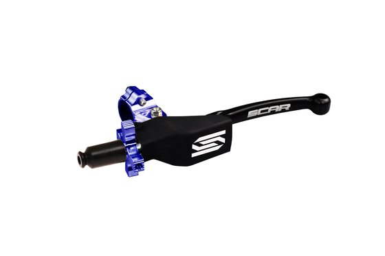 CRF 450 R (2002 - 2019) scar pivot clutch lever assembly - universal 2st/4st with easy adjuster - blue a | SCAR