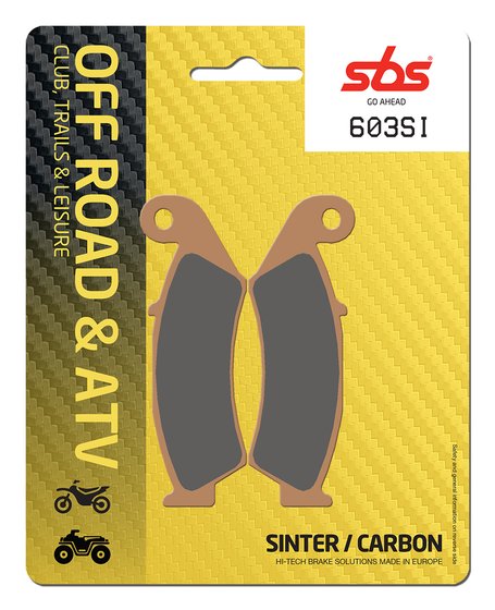 CR 500 (1987 - 1994) brakepads sintered offroad | SBS