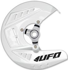 CRF 450 R (2013 - 2018) front disc cover kit - white | UFO