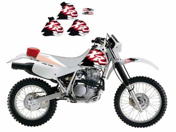 XR 400 R (1996 - 2004) complete sticker set (decals) | BLACKBIRD