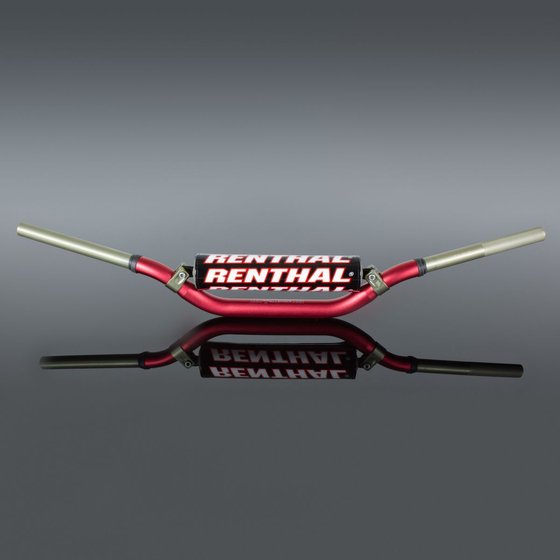 CR 500 (1986 - 2001) renthal twinwall 997 handlebar in red | RENTHAL