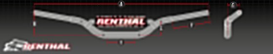 CRF 250 R (2011 - 2022) "renthal twinwall 999 handlebar" | RENTHAL