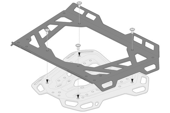 CRF 1000 L AFRICA TWIN (2016 - 2019) adventure-rack extension for luggage | SW-MOTECH