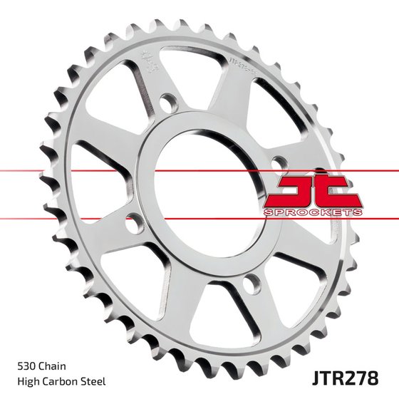 CB 350 F FOUR (1973 - 1975) steel rear sprocket | JT Sprockets