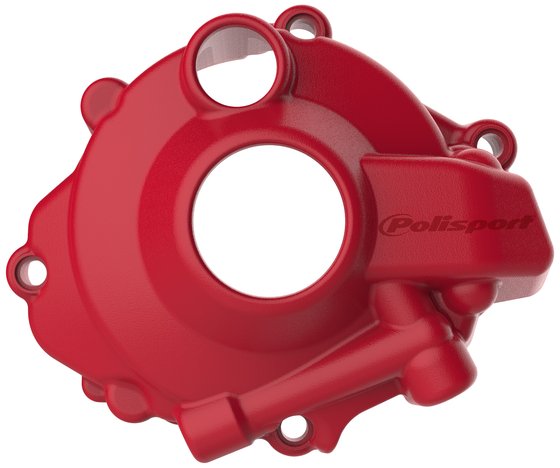 CRF 250 R (2018 - 2023) ignition cover for honda red | POLISPORT