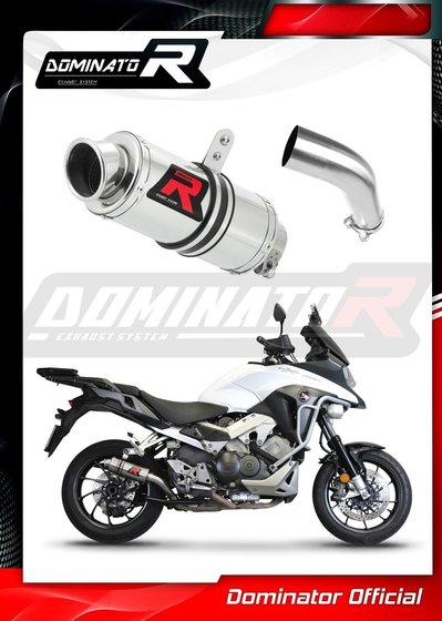 VFR 800 X CROSSRUNNER (2015 - 2021) exhaust silencer muffler gp1 | Dominator