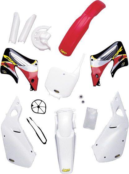 CR 500 (1987 - 2001) front fender white for honda cr125/250/500 | UFO