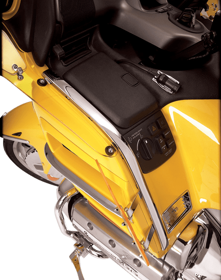 GL 1800 GOLD WING (2001 - 2017) "front face molding for gl1800" | SHOW CHROME